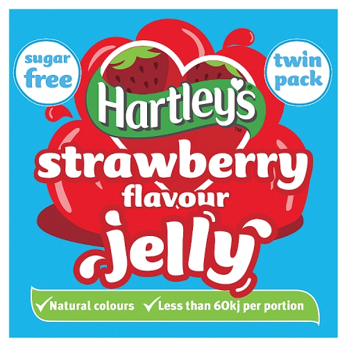 Hartleys S/F Strawberry Sachet 26g pack shot