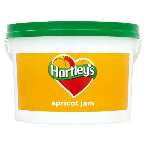 Hartleys Best Apricot Jam 3.18kg pack shot
