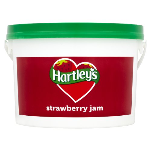 Hartleys Best Strawberry Jam 3.18kg pack shot