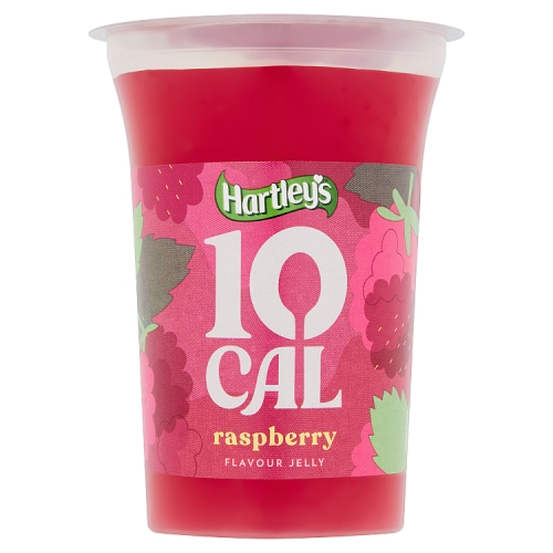 Hartleys 10cal Raspberry Jelly Pot Ready to Eat 175g pack shot