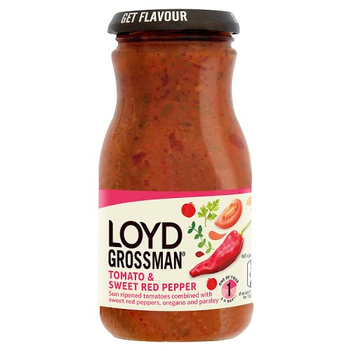 Loyd Grossman Tomato & Sweet Red Pepper 350g pack shot