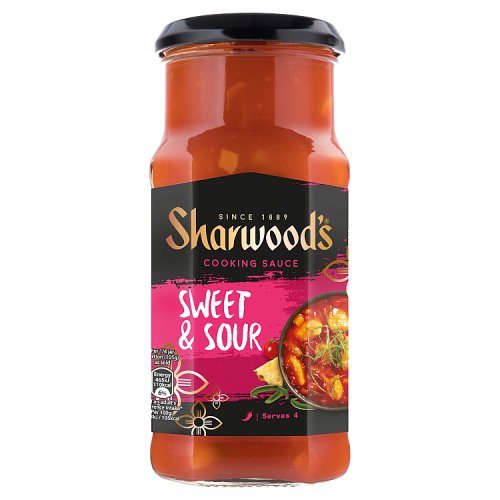 Sharwoods Sweet & Sour Cooking Sauce 425g pack shot
