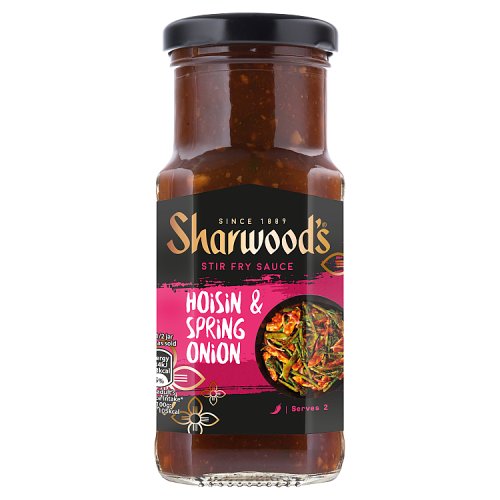 Sharwoods Stir Fry Sauce Hoisin & Spring Onion 195g pack shot