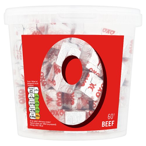 Oxo Beef 60s 378g pack shot