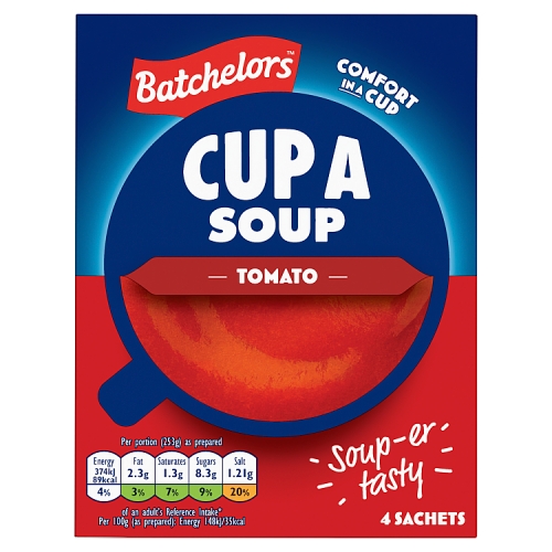 Batchelors Cup a Soup Tomato 93g pack shot