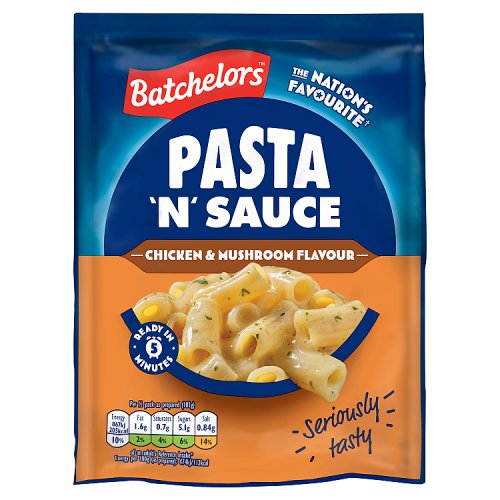 Batchelors Pasta N Sauce Chicken Mushroom 99g pack shot