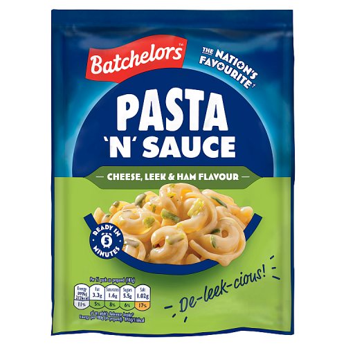 Batchelors Pasta N Sauce Cheese Leek & Ham 99g pack shot