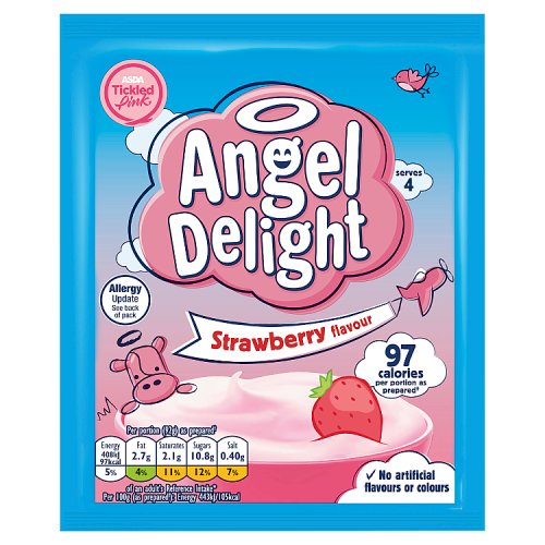 Angel Delight Strawberry 59g pack shot