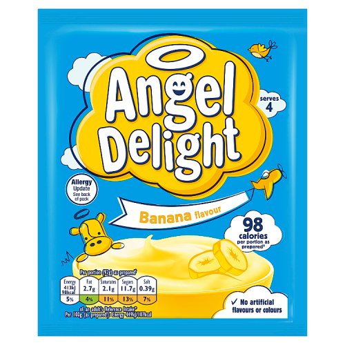 Angel Delight Banana Sachet 59g pack shot