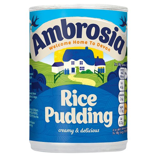 Ambrosia Creamed Rice 400g pack shot