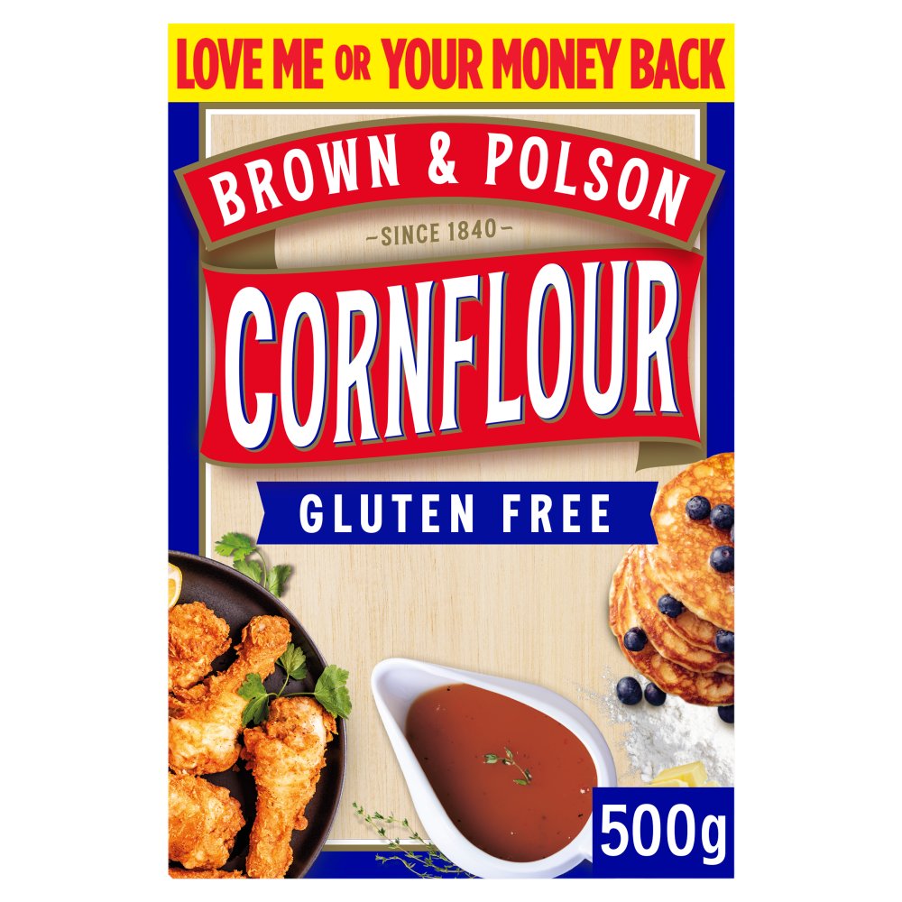 Brown & Polson Cornflour 500g pack shot