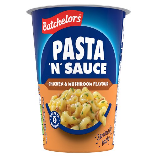 Batchelors Pasta N Sauce Pot Chicken & Mushroom 65g pack shot