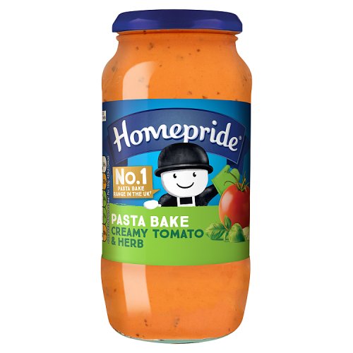 Homepride Pasta Bake Tomato & Herb 485g pack shot