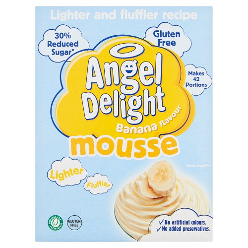 Angel Delight Mousse Mix Banana 600g pack shot