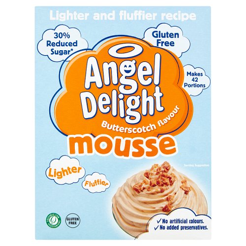 Angel Delight Mousse Mix Butterscotch 600g pack shot