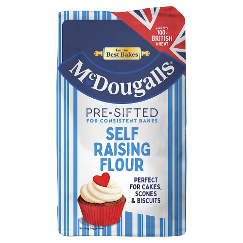 Mcdougalls Self Raising Flour 1.1kg pack shot