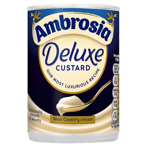 Ambrosia West Country Cream Custard Can 400g pack shot