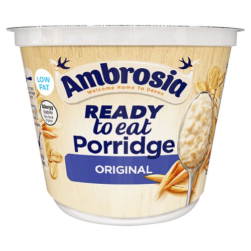 Ambrosia Porridge Pot Original Ready To Eat 210g pack shot