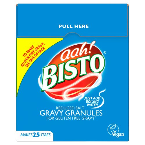 Bisto Gluten Free Gravy Granules Reduced Salt 1.8kg pack shot