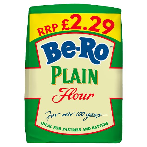 Bero Plain Flour PM £1.99 1.1kg pack shot