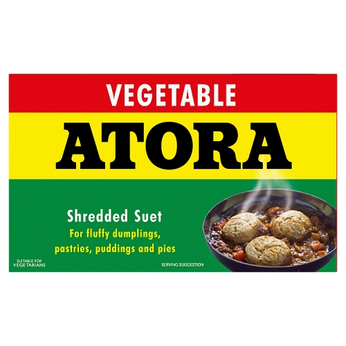 Atora Shredded Vegetable Suet 200g pack shot