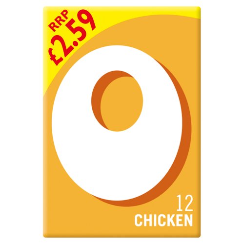 Oxo Chicken Stock Cubes PM £2.59 71g pack shot
