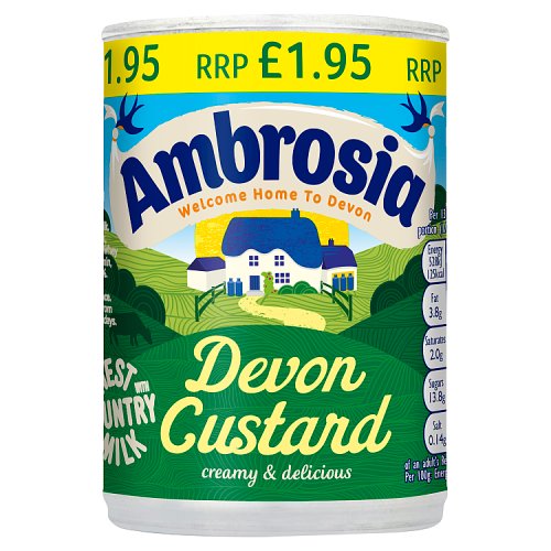 Ambrosia Devon Custard PM £1.5 400g pack shot