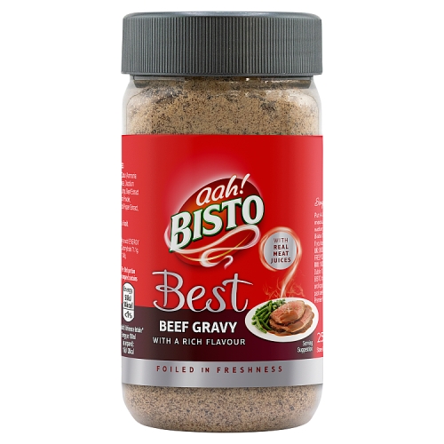 Bisto Best Gravy Beef 250g pack shot