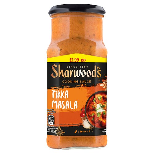 Sharwoods Tikka Masala PM £1.99 420g pack shot