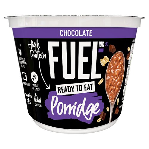 Fuel10k Ready to Eat Porridge Pot Chocolate 210g pack shot