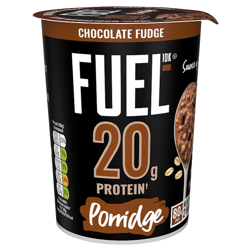 FUEL10K Ultimate Porridge Pot Chocolate Fudge 80g pack shot