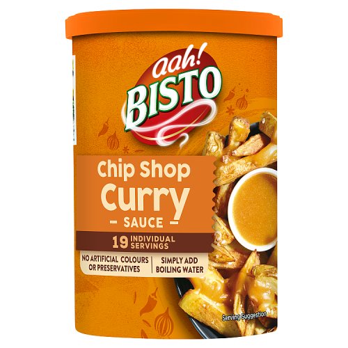 Bisto Chip Shop Curry Sauce Granules 170g pack shot