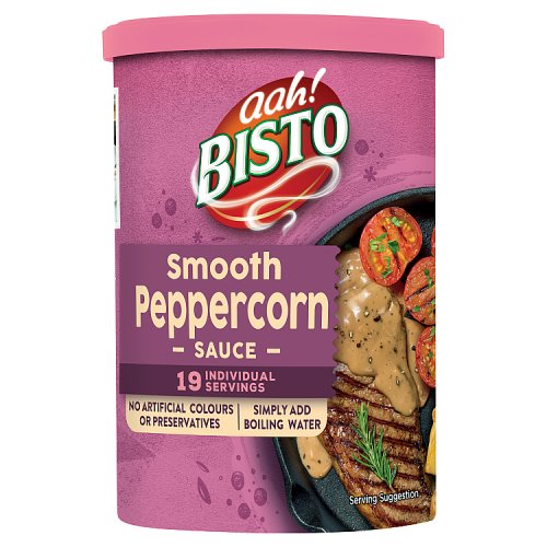 Bisto Smooth Peppercorn Sauce Granules 170g pack shot