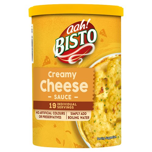 Bisto Creamy Cheese Sauce Granules 170g pack shot
