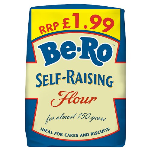 Bero Self Raising Flour PM £1.99 1.1kg pack shot