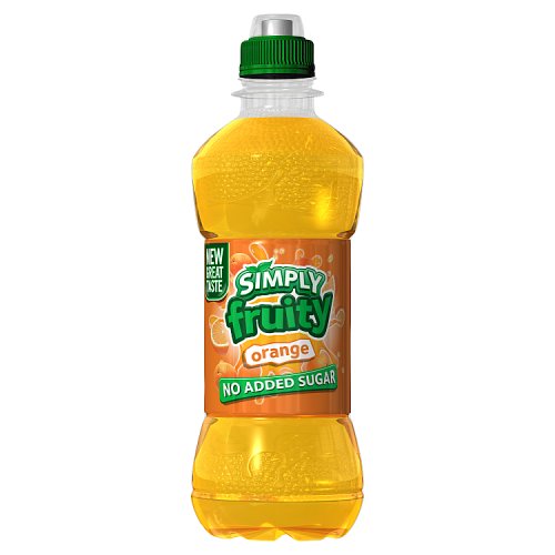 Simply Fruity Orange 330ml pack shot
