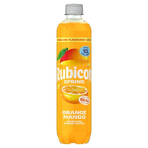 Rubicon Spring Sparkling Orange Mango 500ml pack shot