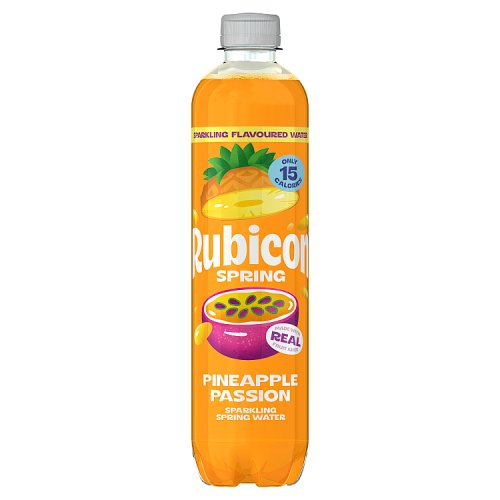 Rubicon Spring Sparkling Pineapple Passion 500ml pack shot