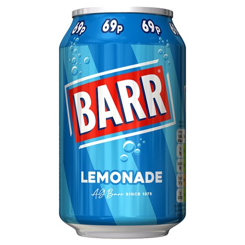 Barr Lemonade PM 69p 330ml pack shot