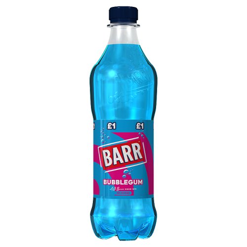 BARR Bubblegum PM £1 500ml pack shot