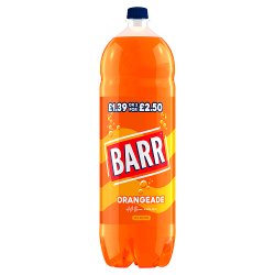 Barr Orangeade /2f£2.50 PM £1.39 2Ltr pack shot