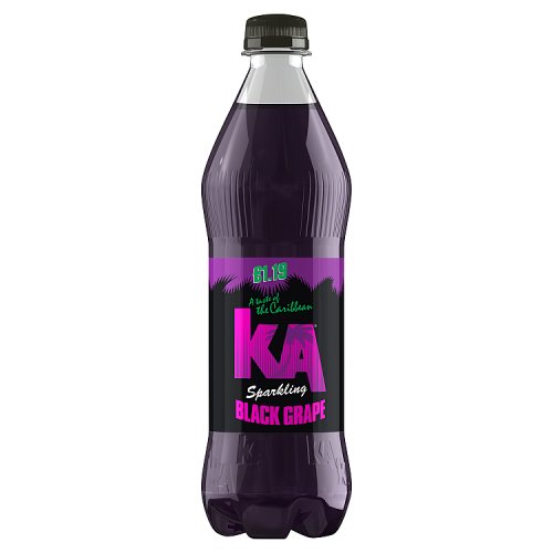 Ka Sparkling Black Grape PM £1.19 500ml pack shot