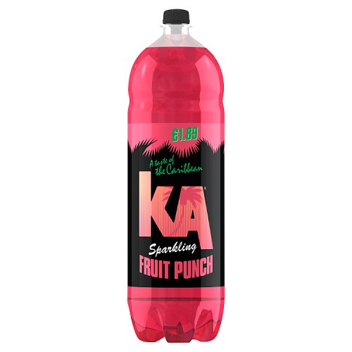 Ka Sparkling Fruit Punch PM £1.89 2Ltr pack shot
