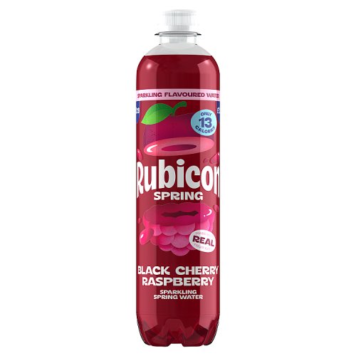 Rubicon Spring Sparkling Black Cherry Raspberry 500ml PMP pack shot