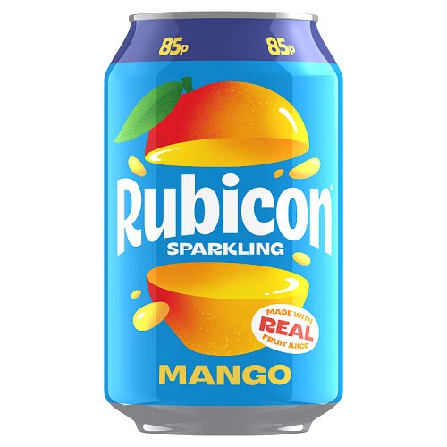 Rubicon Spark Mango 330ml PMP pack shot