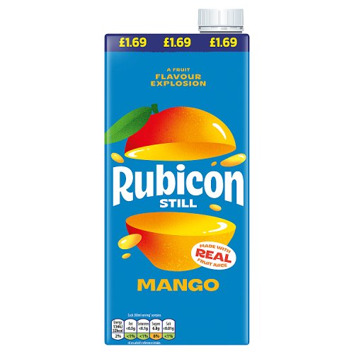 Rubicon Still Mango PM £1.69 1Ltr pack shot