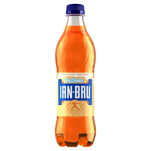 Irn Bru Zero Ice Cream PM £1.29 500ml pack shot