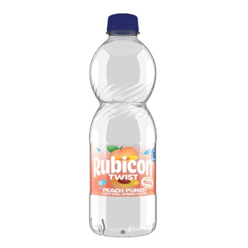 Rubicon Twist Still Peach Punch 500ml pack shot