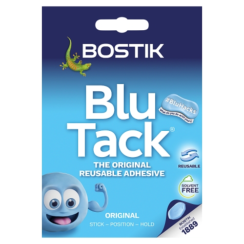 Bostik Blu Tack 60g pack shot