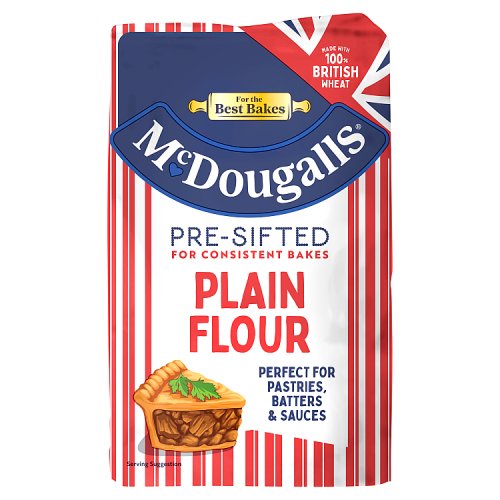 McDougalls Plain Flour 500g pack shot